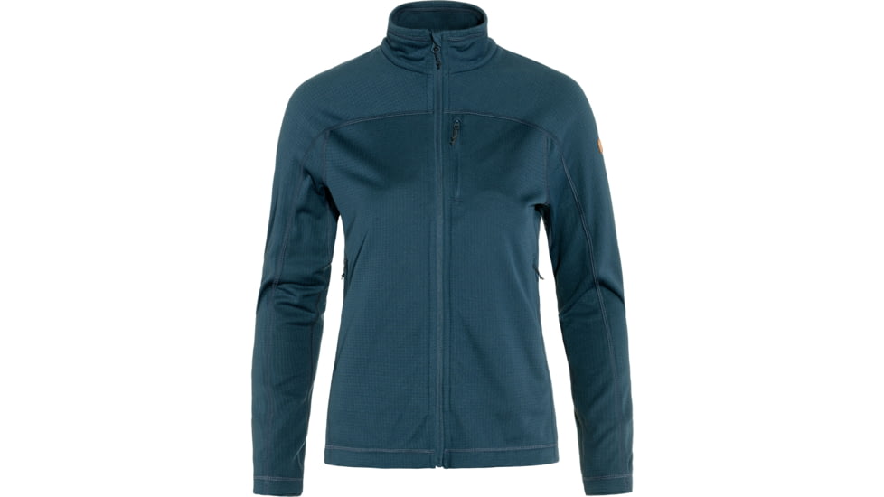 Fjallraven Abisko Lite Fleece Jacket - Womens, Indigo Blue, Extra Large, F87142-534-XL