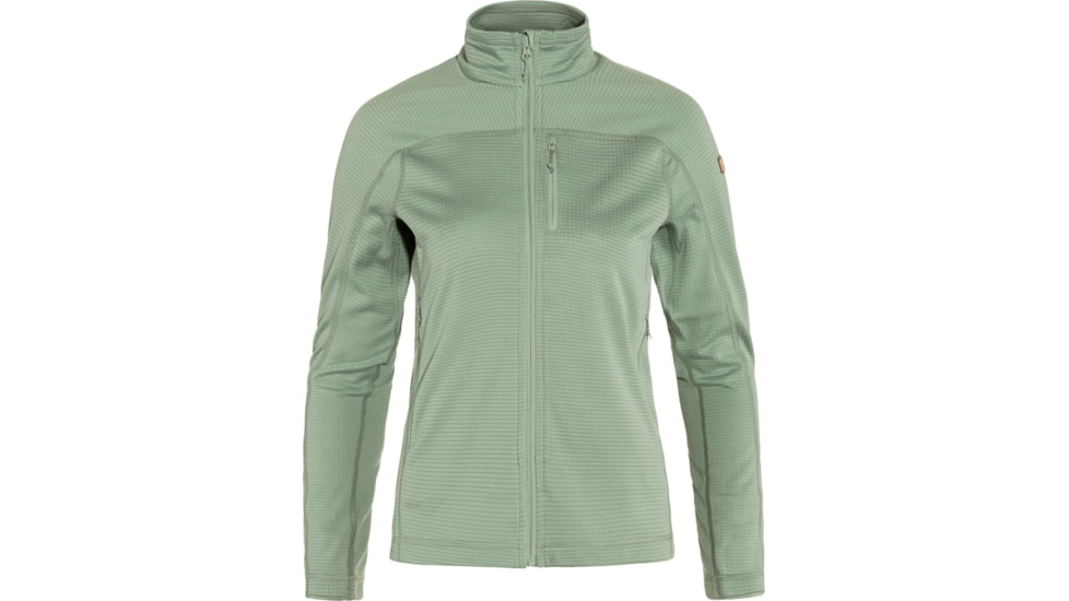 Fjallraven Abisko Lite Fleece Jacket - Womens, Misty Green, Extra Small, F87142-674-XS
