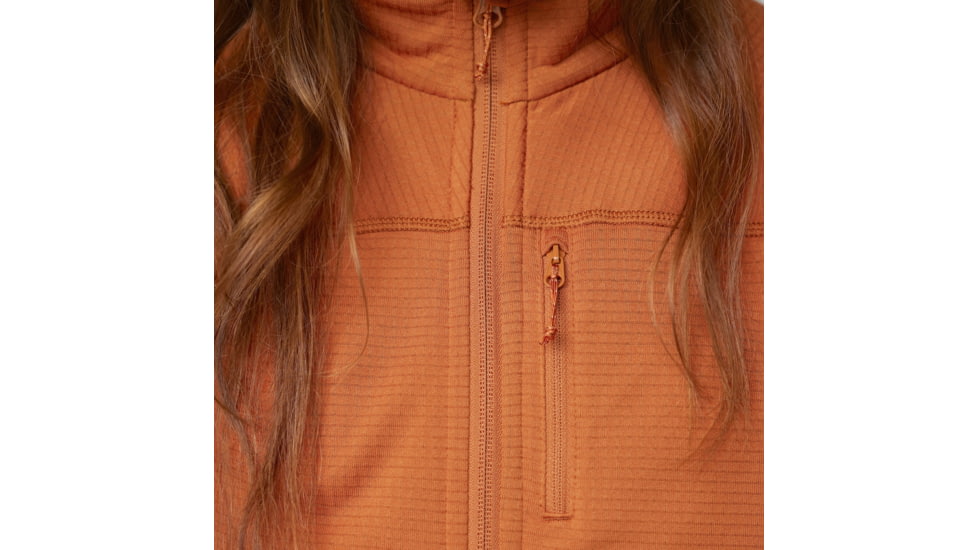 Fjallraven Abisko Lite Fleece Jacket - Womens, Terracotta Brown, Medium, F87142-243-M