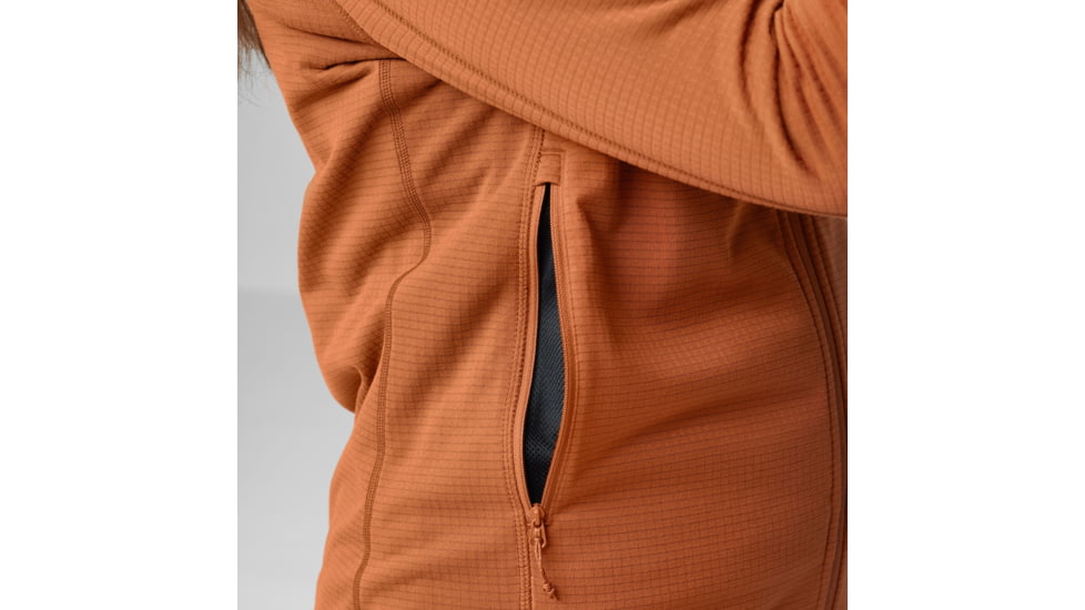 Fjallraven Abisko Lite Fleece Jacket - Womens, Terracotta Brown, Medium, F87142-243-M