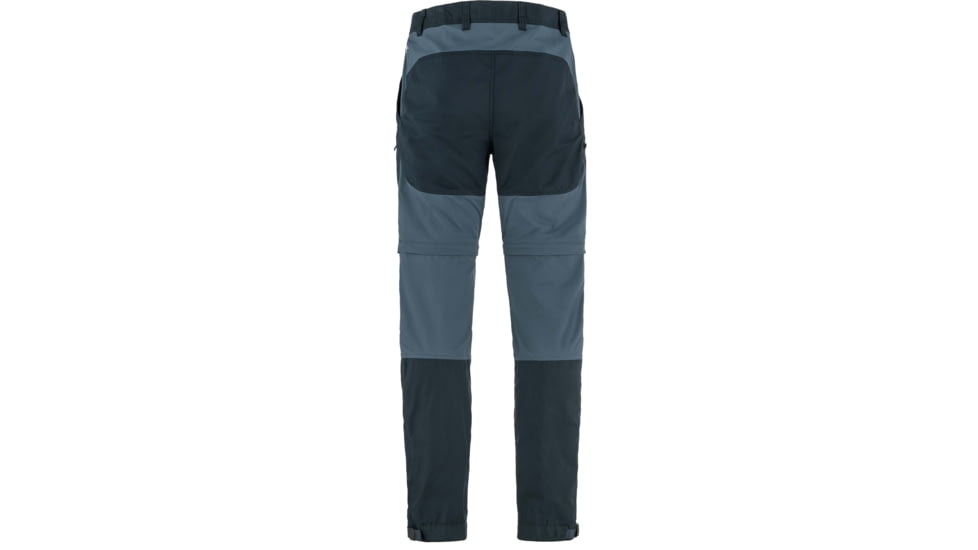Fjallraven Abisko Lite Trekking Zip-Off Trouser - Men's, Dark Navy/Mountain Blue, 48/Large, F12200175-555-570-48/L