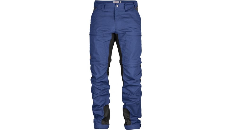 Fjallraven Abisko Lite Trekking Zip-Off Trouser Mens, Deep Blue/Dark Grey, 46 F81535R-527-030-46