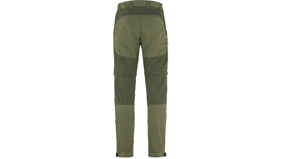 Fjallraven Abisko Lite Trekking Zip-Off Trouser - Mens, Green/Laurel Green, 50/Large, F12200175-620-625-50/L