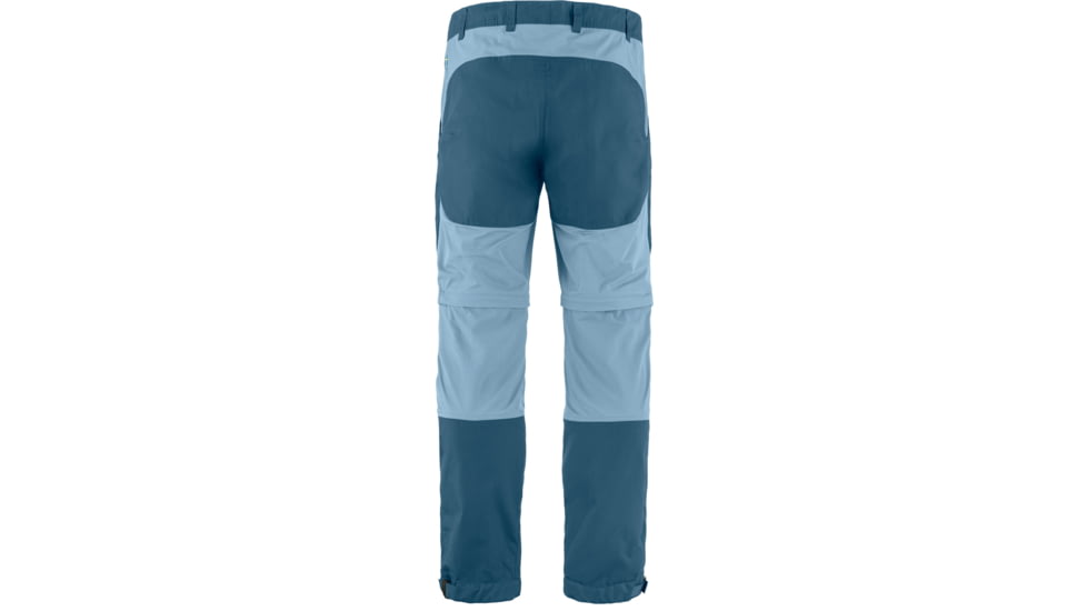 Fjallraven Abisko Lite Trekking Zip-off Trousers - Mens, Long, Indigo Blue/Dawn Blue, 52, F81535-534-543-52