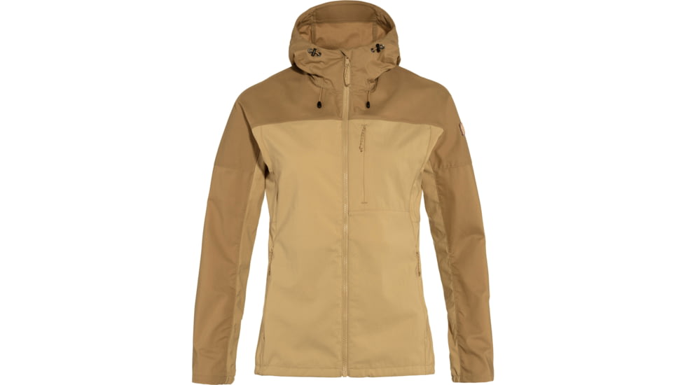 Fjallraven Abisko Midsummer Jacket - Womens, Dune Beige/Buckwheat Brown, Small, F89826-196-232-S