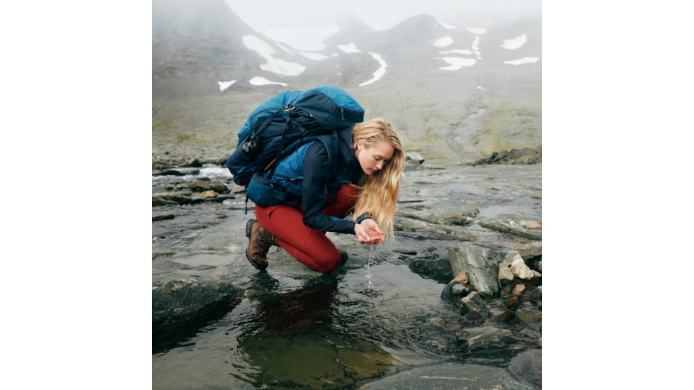 Fjallraven Abisko Midsummer Jacket - Womens, Indigo Blue/Dark Navy, Small, F89826-534-555-S