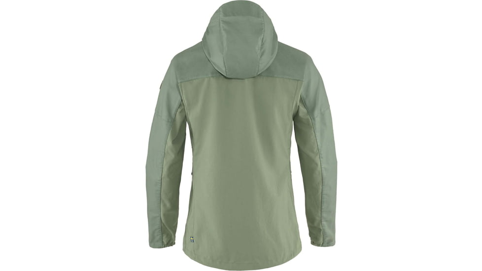 Fjallraven Abisko Midsummer Jacket - Womens, Jade Green/Patina Green, Large, F89826-613-614-L