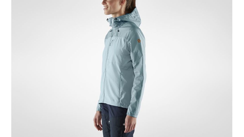 Fjallraven Abisko Midsummer Jacket - Womens, Mineral Blue/Clay Blue, Extra Small, F89826-562-563-XS