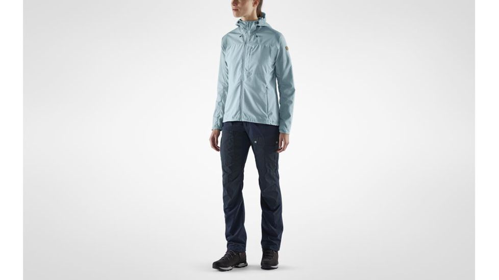 Fjallraven Abisko Midsummer Jacket - Womens, Mineral Blue/Clay Blue, Extra Small, F89826-562-563-XS