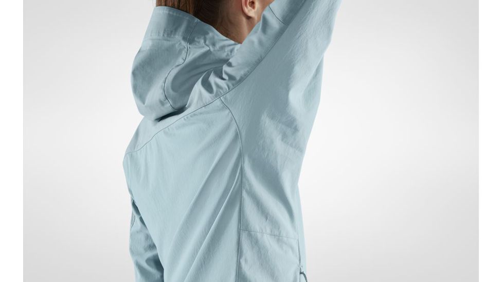 Fjallraven Abisko Midsummer Jacket - Womens, Mineral Blue/Clay Blue, Extra Small, F89826-562-563-XS