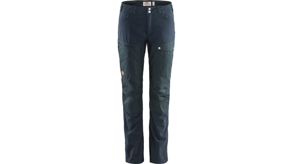 Fjallraven Abisko Midsummer Trousers - Womens, Dark Navy, US 4/EU 36, Regular Inseam, F89827-555-36-Regular