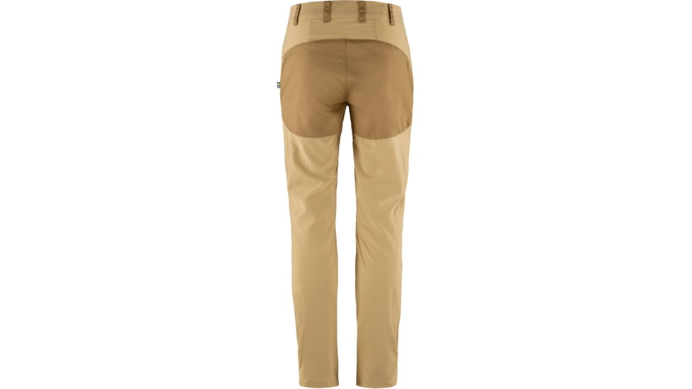 Fjallraven Abisko Midsummer Trousers - Womens, Dune Beige/Buckwheat Brown, 42, F89827-196-232-42