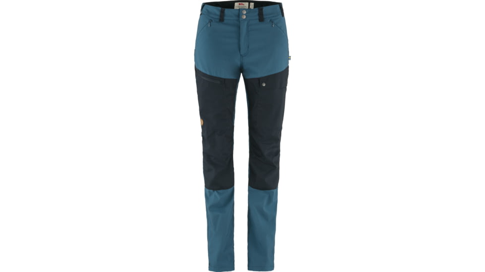 Fjallraven Abisko Midsummer Trousers - Womens, Indigo Blue/Dark Navy, 42/Small, F14200151-534-555-42/S