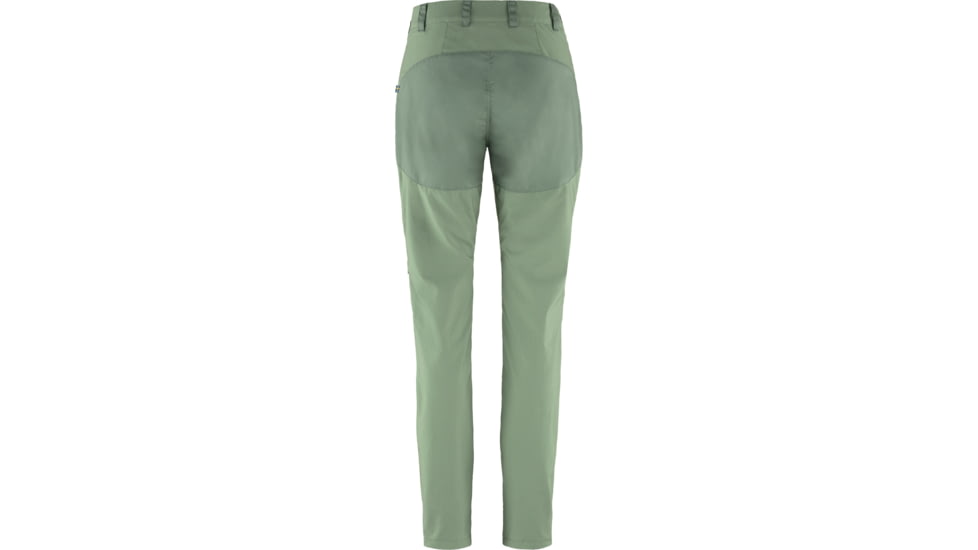 Fjallraven Abisko Midsummer Trousers - Womens, Jade Green/Patina Green, 42/Large, F14200151-613-614-42/L
