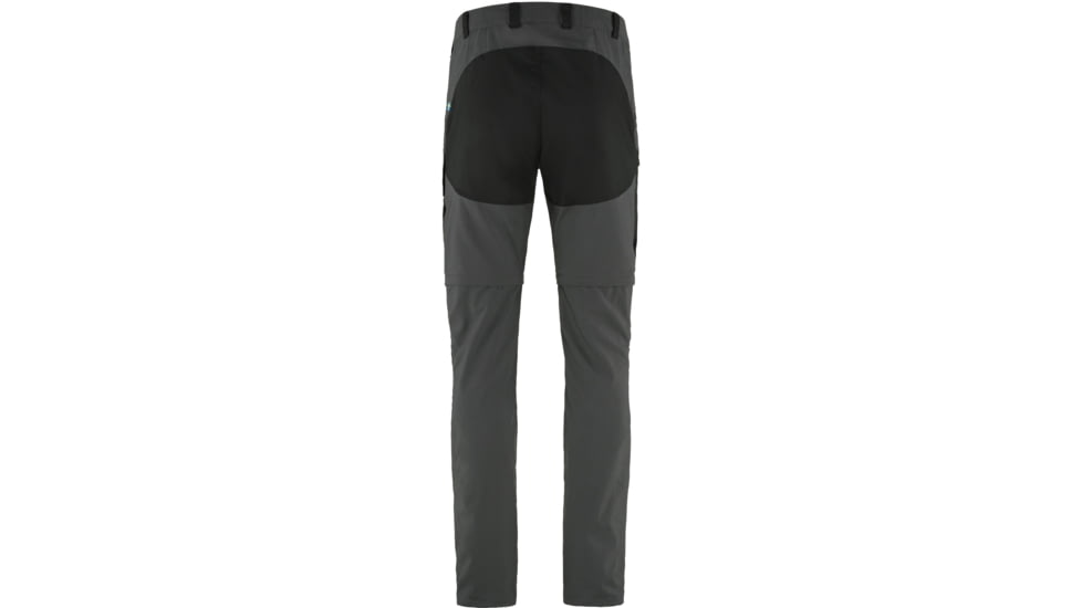 Fjallraven Abisko Midsummer Zip Off Trousers - Mens, Dark Grey/Black, 52, F81154-030-550-52