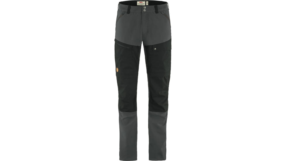Fjallraven Abisko Midsummer Zip Off Trousers - Mens, Dark Grey/Black, 52, F81154-030-550-52