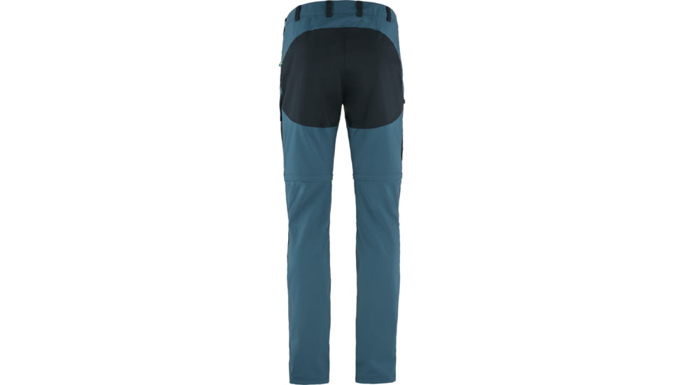 Fjallraven Abisko Midsummer Zip Off Trousers - Mens, Indigo Blue/Dark Navy, 56/R, F12200171-534-555-56/R