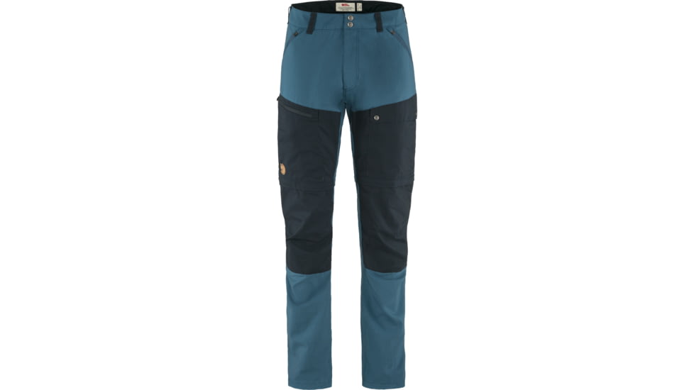 Fjallraven Abisko Midsummer Zip Off Trousers - Mens, Indigo Blue/Dark Navy, 56/R, F12200171-534-555-56/R