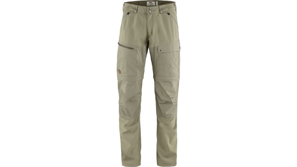 Fjallraven Abisko Midsummer Zip Off Trousers - Mens, Savanna-Light Olive, 48, F81154-235-622-48