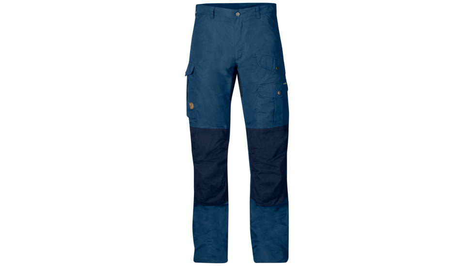 Fjallraven Barents Pro Trousers - Mens-Uncle Blue/Dark Navy-Raw Length-EU 50