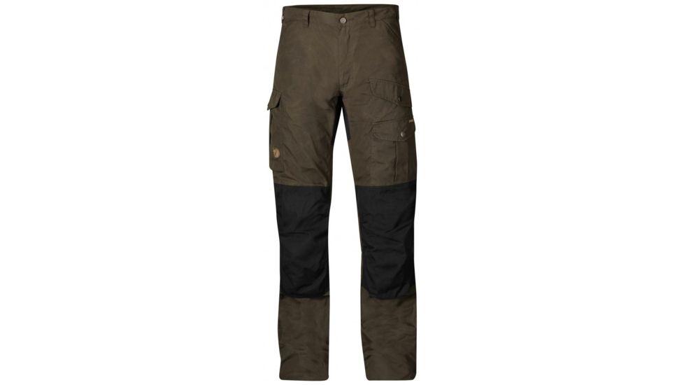 Fjallraven Barents Pro Trousers - Mens, Dark Olive, 46 Waist, Raw Length, F81761-633-633-46