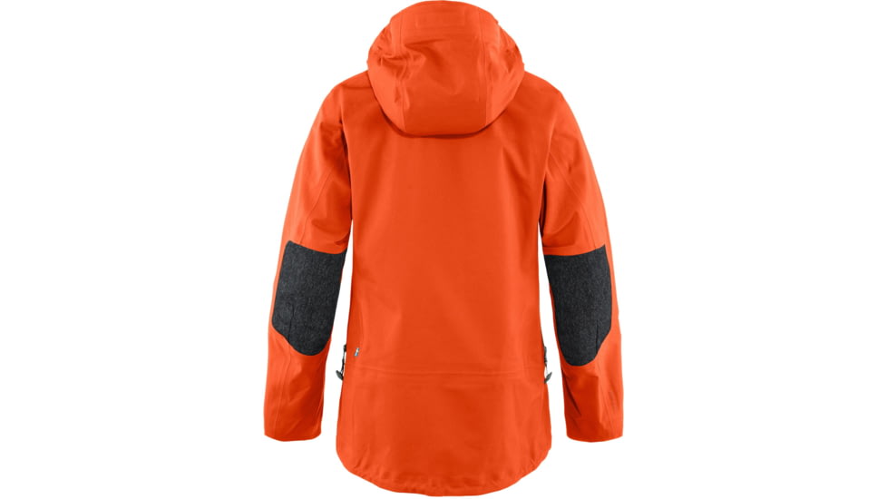 Fjallraven Bergtagen Eco-Shell Jacket - Womens, Hokkaido Orange, Small, F86631-208-S