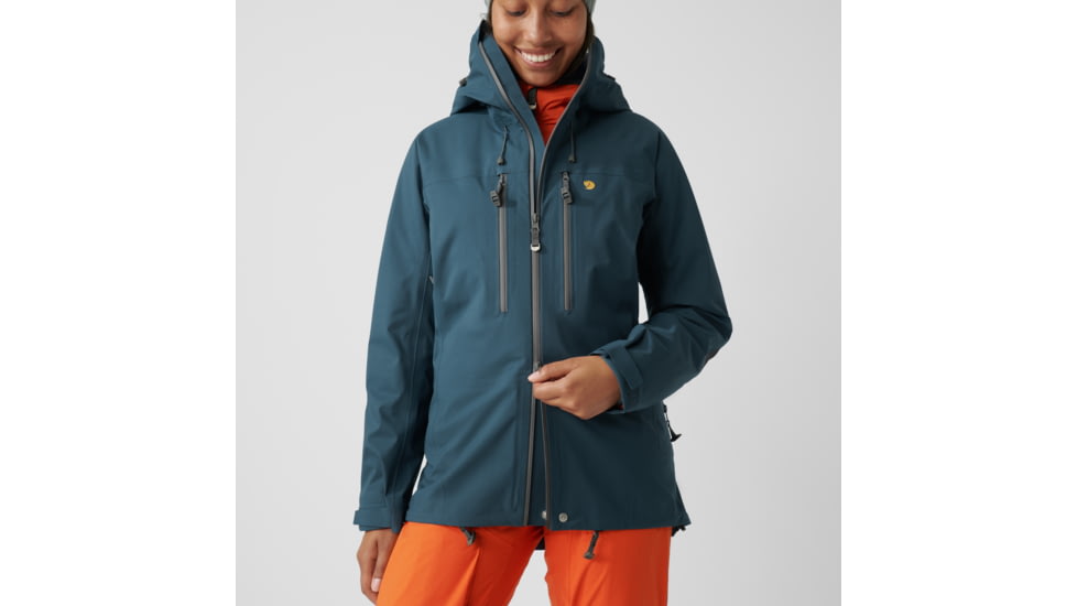 Fjallraven Bergtagen Eco-Shell Jacket - Womens, Mountain Blue, Extra Small, F86631-570-XS