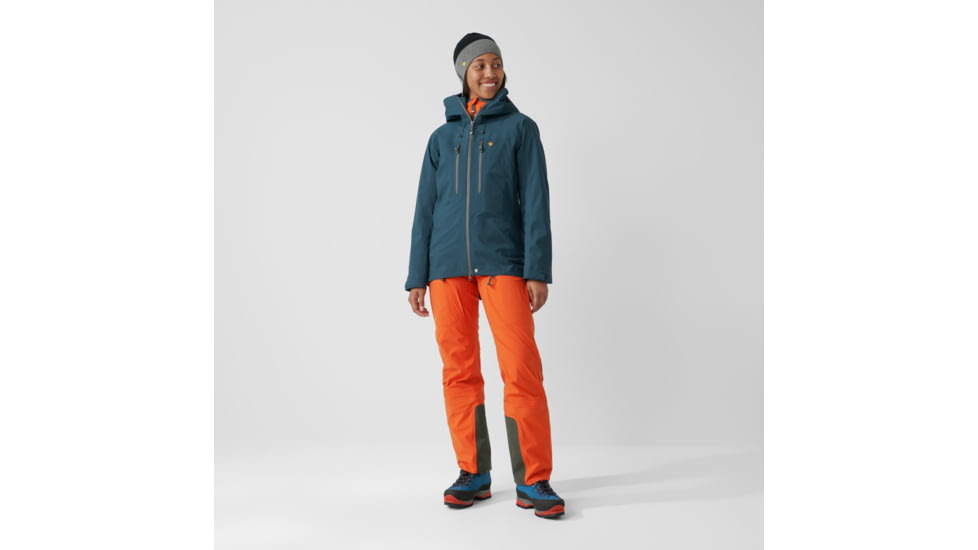 Fjallraven Bergtagen Eco-Shell Jacket - Womens, Mountain Blue, Extra Small, F86631-570-XS
