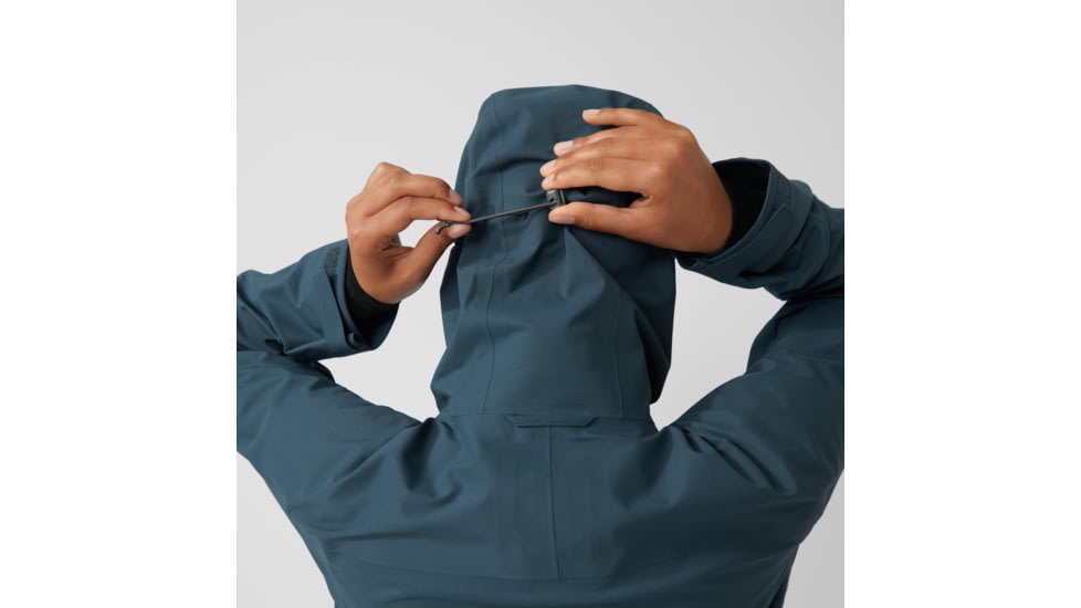 Fjallraven Bergtagen Eco-Shell Jacket - Womens, Mountain Blue, Extra Small, F86631-570-XS