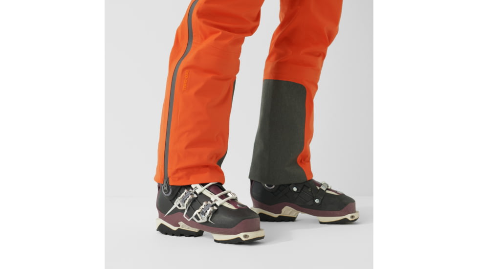 Fjallraven Bergtagen Eco-Shell Trousers - Womens, Hokkaido Orange, 48, F86632-208-48