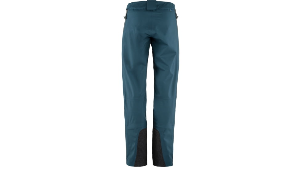 Fjallraven Bergtagen Eco-Shell Trousers - Womens, Mountain Blue, 34, F86632-570-34