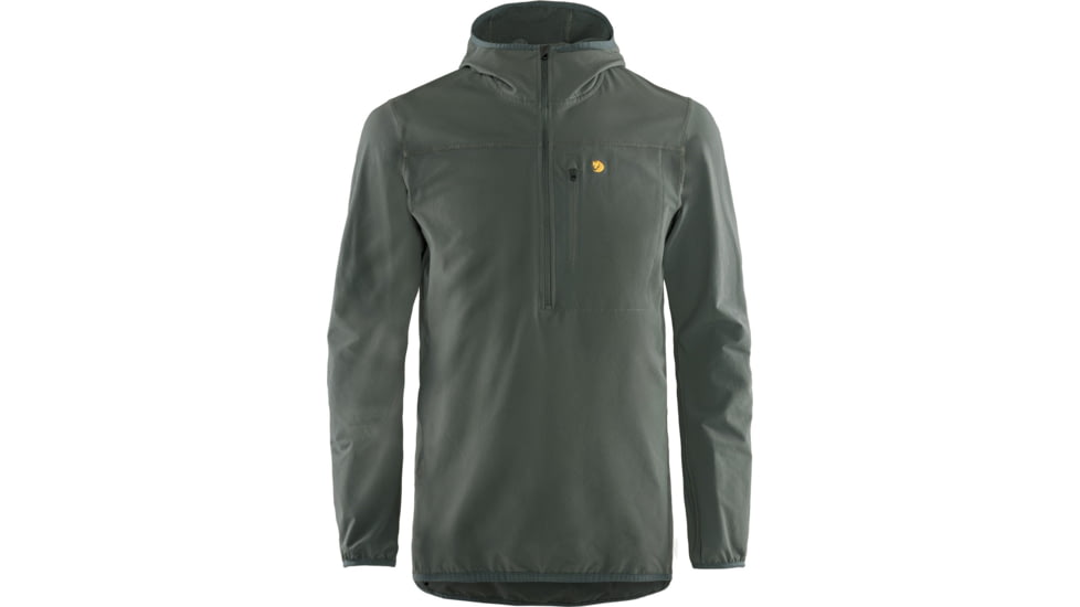 Fjallraven Bergtagen Stretch Half Zip - Mens, Basalt, Large, F87400-050-L