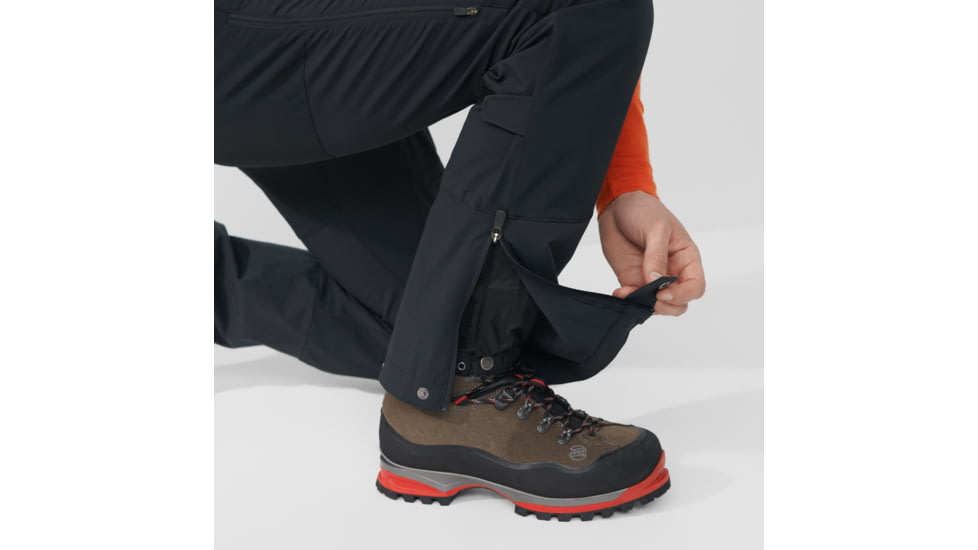 Fjallraven Bergtagen Touring Trousers - Mens, Black, 56, Regular, F86129-550-56/R