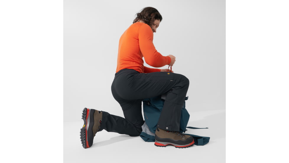 Fjallraven Bergtagen Touring Trousers - Mens, Black, 56, Regular, F86129-550-56/R