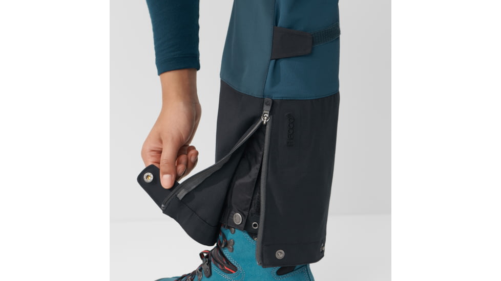 Fjallraven Bergtagen Touring Trousers - Womens, Mountain Blue, 42, Long, F86130-570-42/L