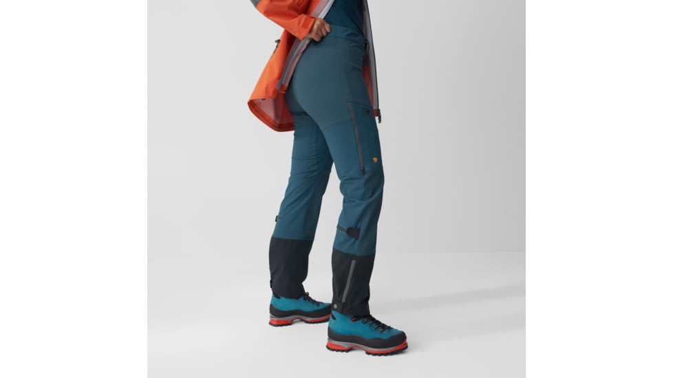 Fjallraven Bergtagen Touring Trousers - Womens, Mountain Blue, 42, Long, F86130-570-42/L