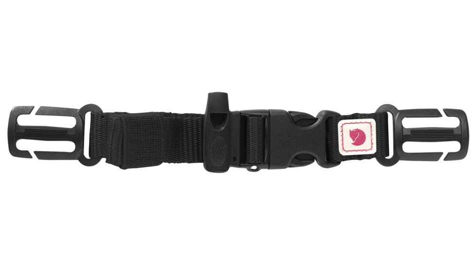 Fjallraven Chest Strap-Black-Regular