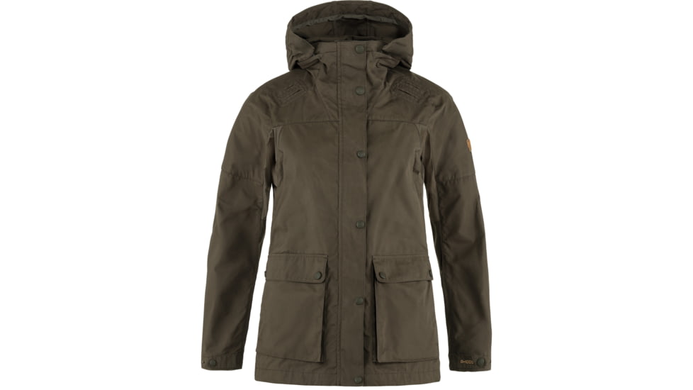 Fjallraven Forest Hybrid Jacket - Womens, Dark Olive, Small, F86372-633-S