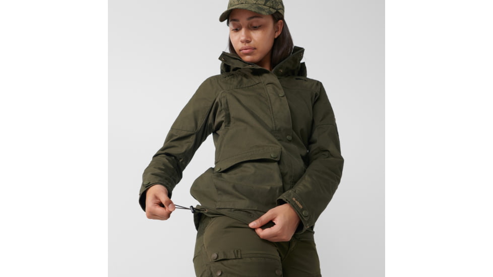 Fjallraven Forest Hybrid Jacket - Womens, Deep Forest, Extra Large, F86372-662-XL