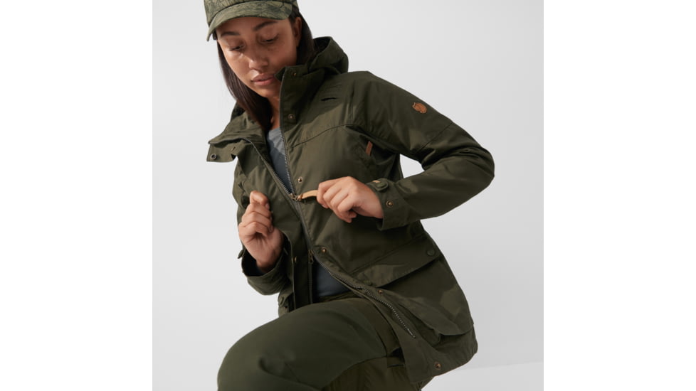 Fjallraven Forest Hybrid Jacket - Womens, Deep Forest, Extra Large, F86372-662-XL