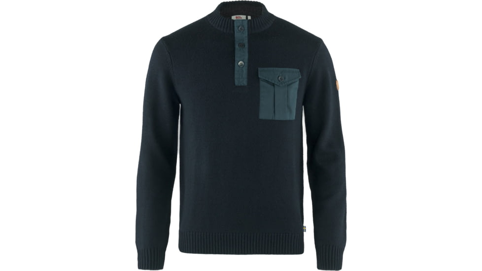 Fjallraven G-1000 Pocket Sweater - Mens, Dark Navy, Medium, F87321-555-M