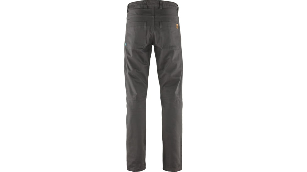 Fjallraven Greenland Canvas Jeans - Men's, 44 Euro, Long Inseam, Dark Grey, F87216-030-44-Long