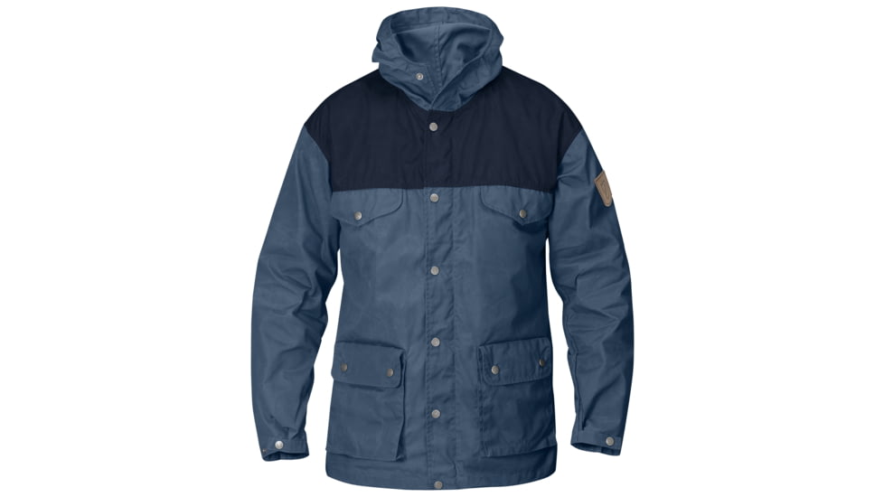 Fjallraven Greenland Jacket - Men's-Uncle Blue/Dark Navy-X-Large