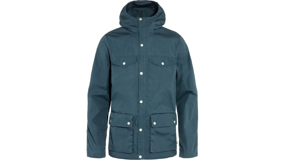 Fjallraven Greenland Jacket - Mens, Mountain Blue, Small, F87202-570-S