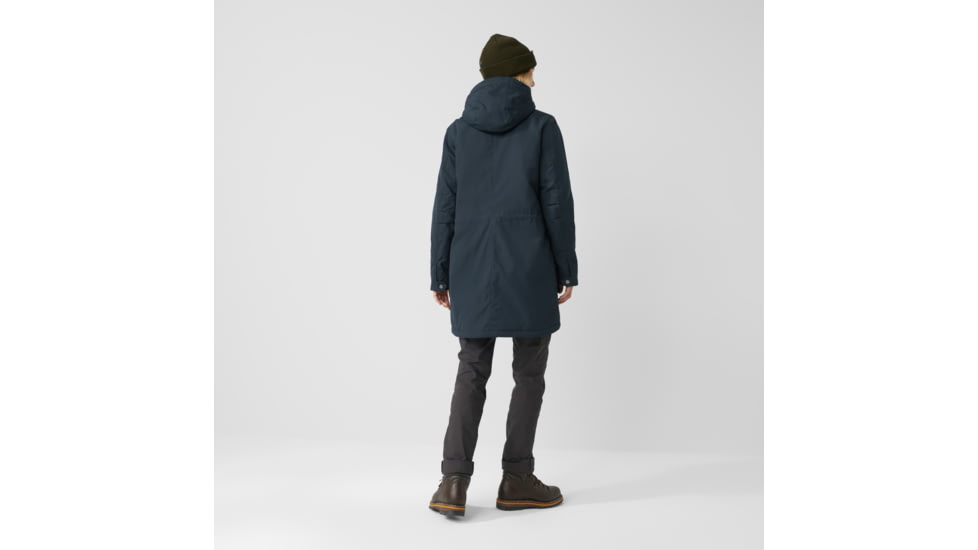 Fjallraven Greenland Winter Parka - Womens, Dark Navy, Large, F89738-555-L