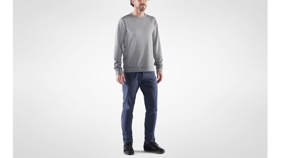 Fjallraven High Coast Lite Sweater - Mens, Grey, Extra Large, F87307-020-XL