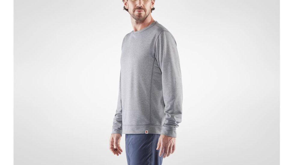 Fjallraven High Coast Lite Sweater - Mens, Grey, Extra Large, F87307-020-XL