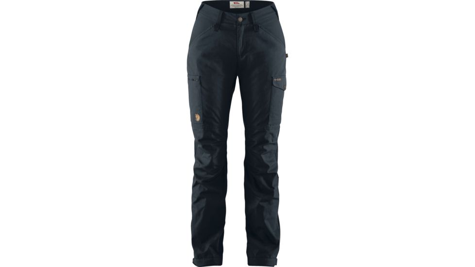Fjallraven Kaipak Trousers Curved - Womens, Dark Navy, 42, Regular, F89829-555-42