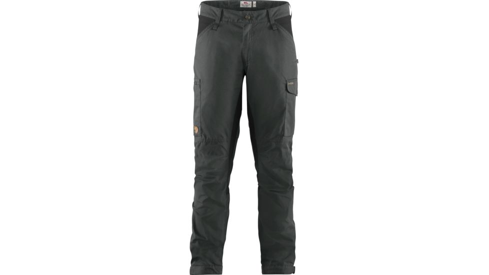 Fjallraven Kaipak Trousers - Mens, Dark Grey/Black, 46, Regular, F84466-030-550-46