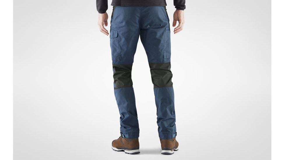 Fjallraven Kaipak Trousers - Mens, Uncle Blue/Dark Grey, 46, Regular, F84466-520-030-46